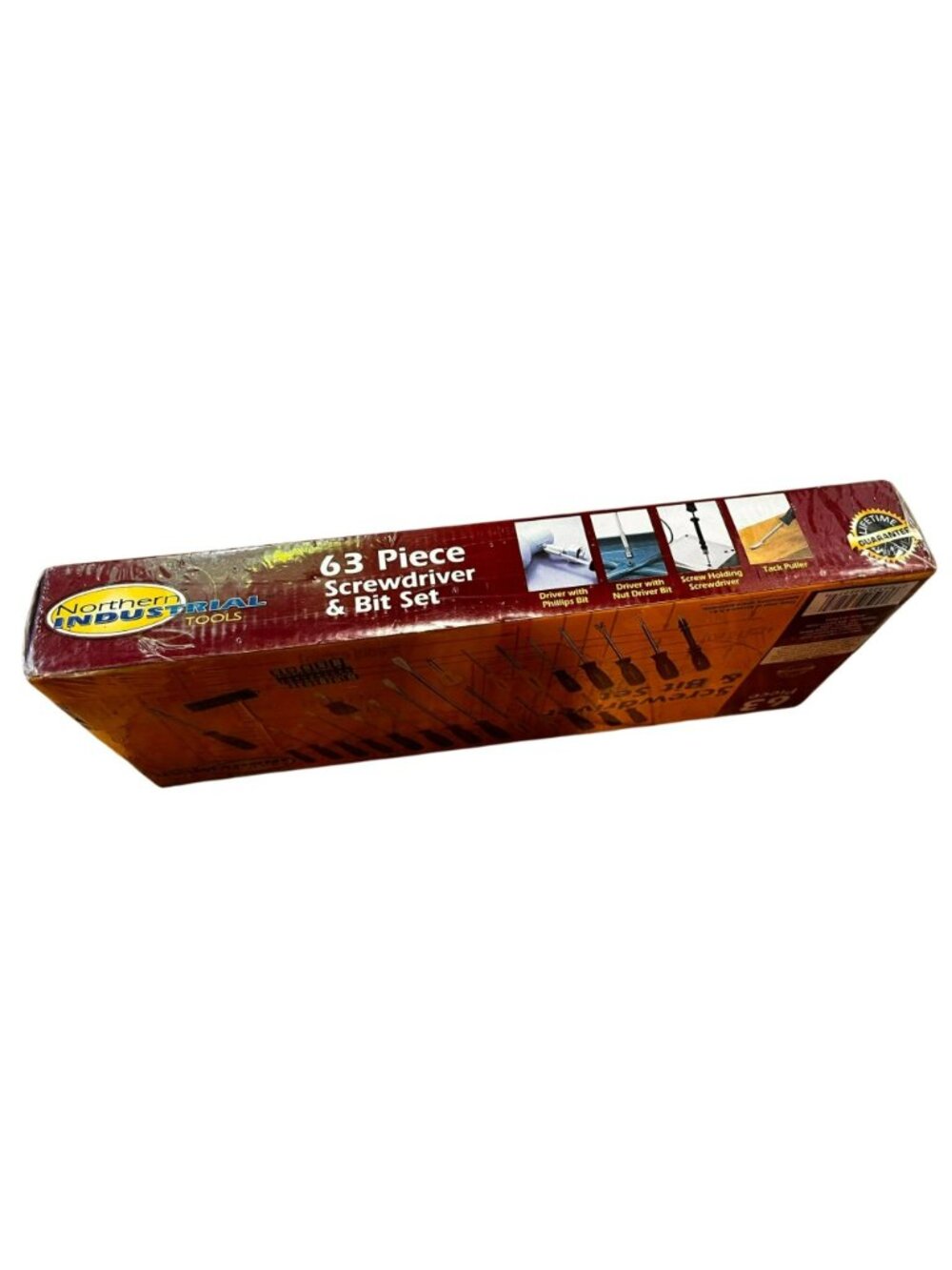 NEW 63-Piece Northern Industrial Screwdriver & Bit Set With Lifetime Warranty - Picture 6 of 6